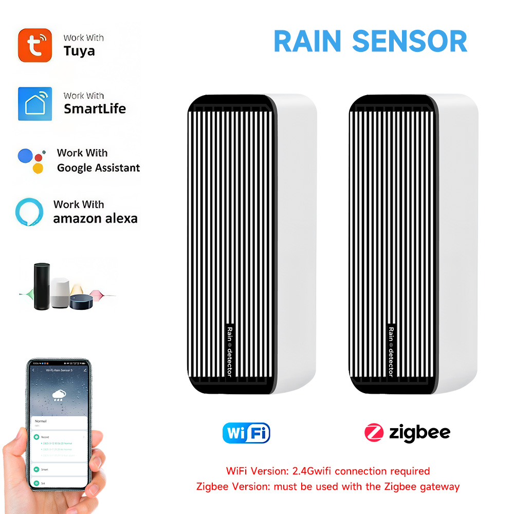 Smart Home Iot - Sensor de chuva alerta wifi zigbee