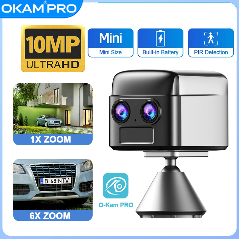 Smart Home Battery Camera Ezviz - Câmera de Segurança OKAM PRO WIFI