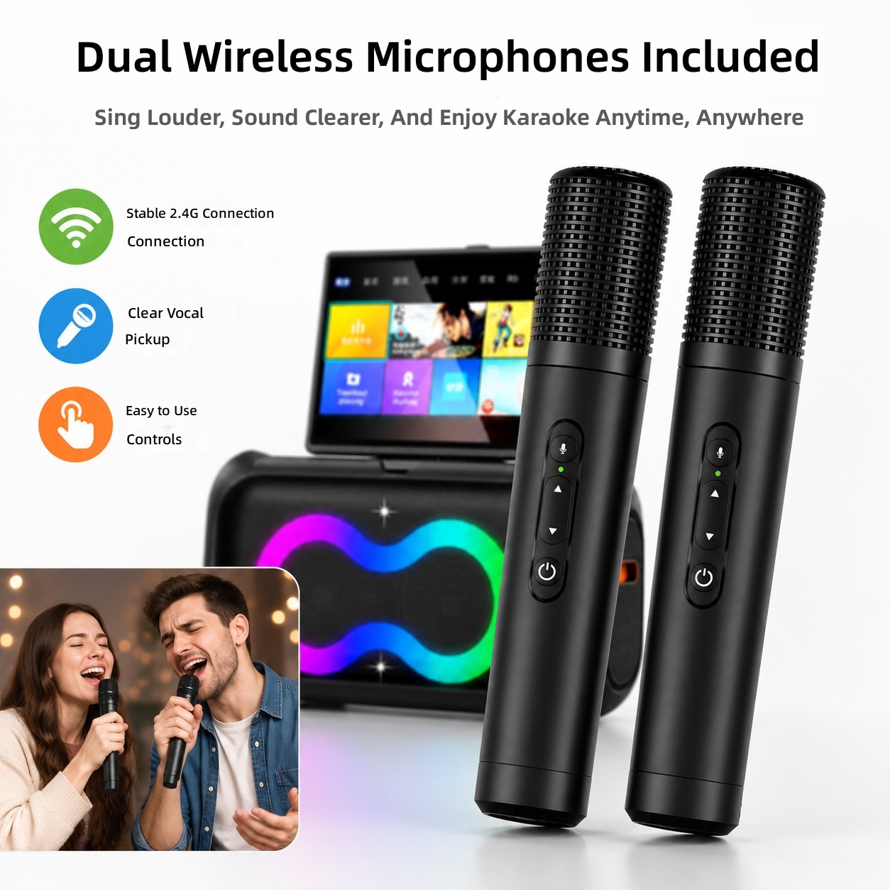 Smart Home Theater - Máquina de Karaokê Portátil OEM/ODM K55