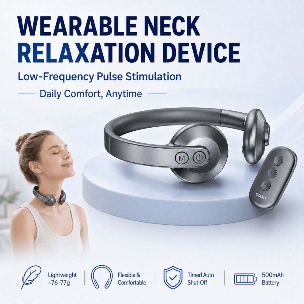 Smart Home Design - Massageador de Pescoço Inteligente para Auxílio