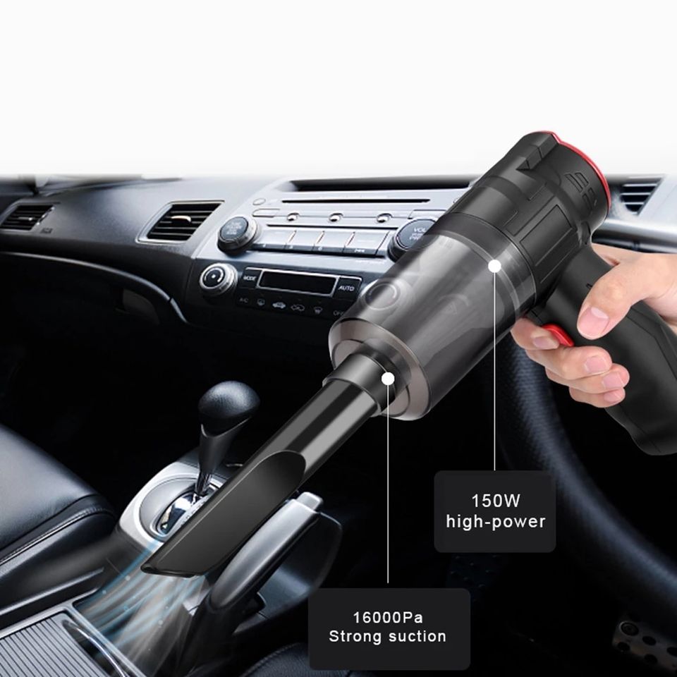 Smart Home Interior - 16000pa poderosa sucção carro aspirador de