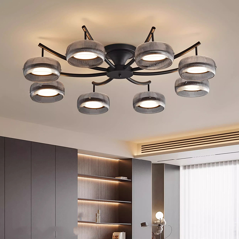 Smart Home Interior - Luminária Pendente Moderna para Decoração de