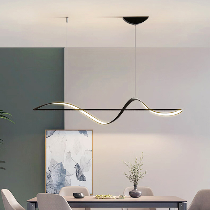 Smart Home Interior - Luminária pendente moderna para decoração de