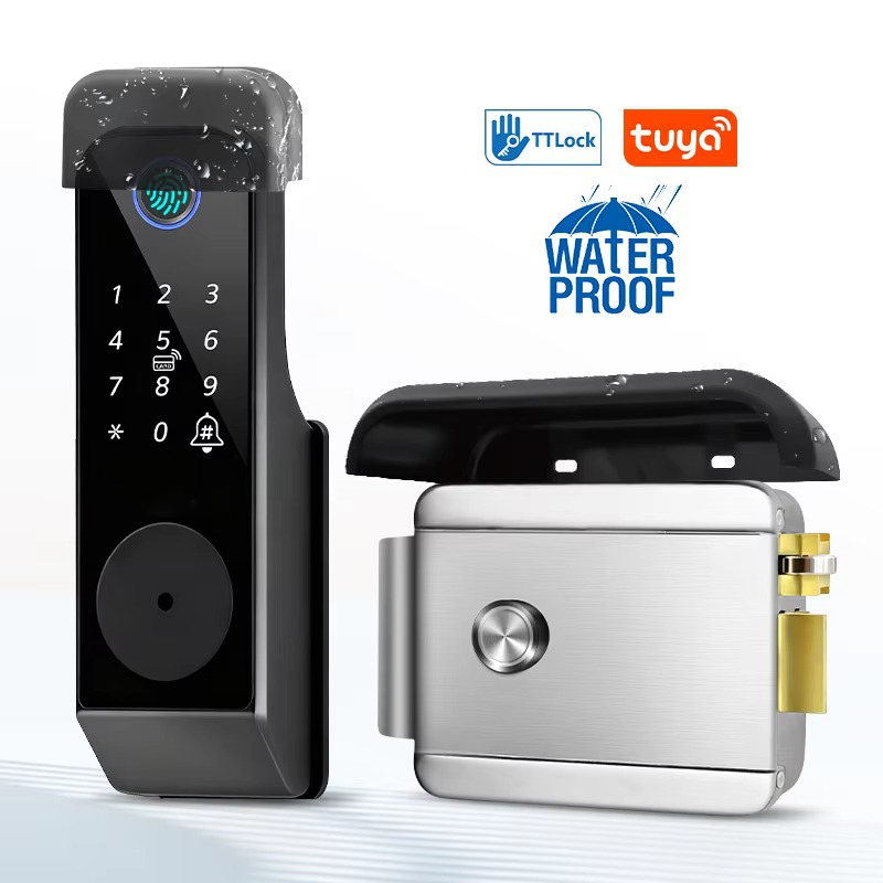 Smart Home For Windows - Fechadura inteligente eletrônica mecânica com impressão