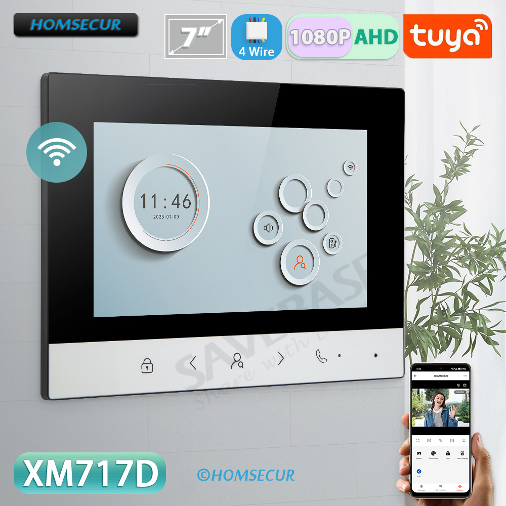 Smart Home Iot - Monitor Interno Inteligente Tuya WIFI com