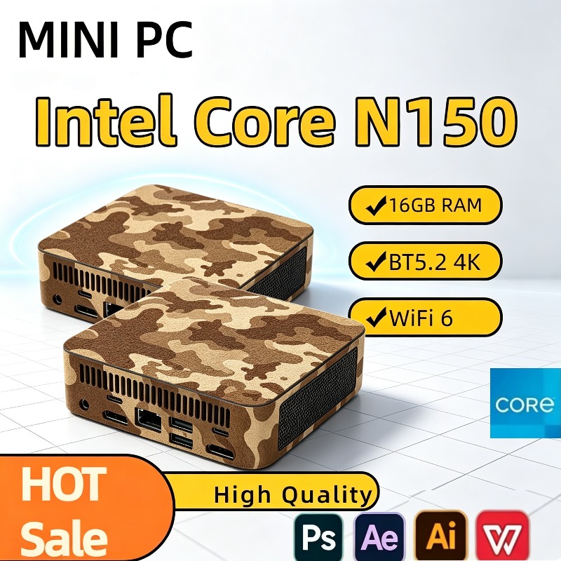 Smart Home For Pc - Mini PC Compacto Intel N150, Computador