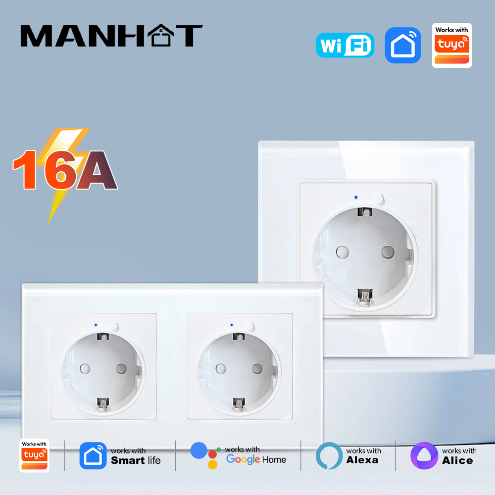 Smart Home Energy App - Tomada de Parede Inteligente WiFi MANHOT