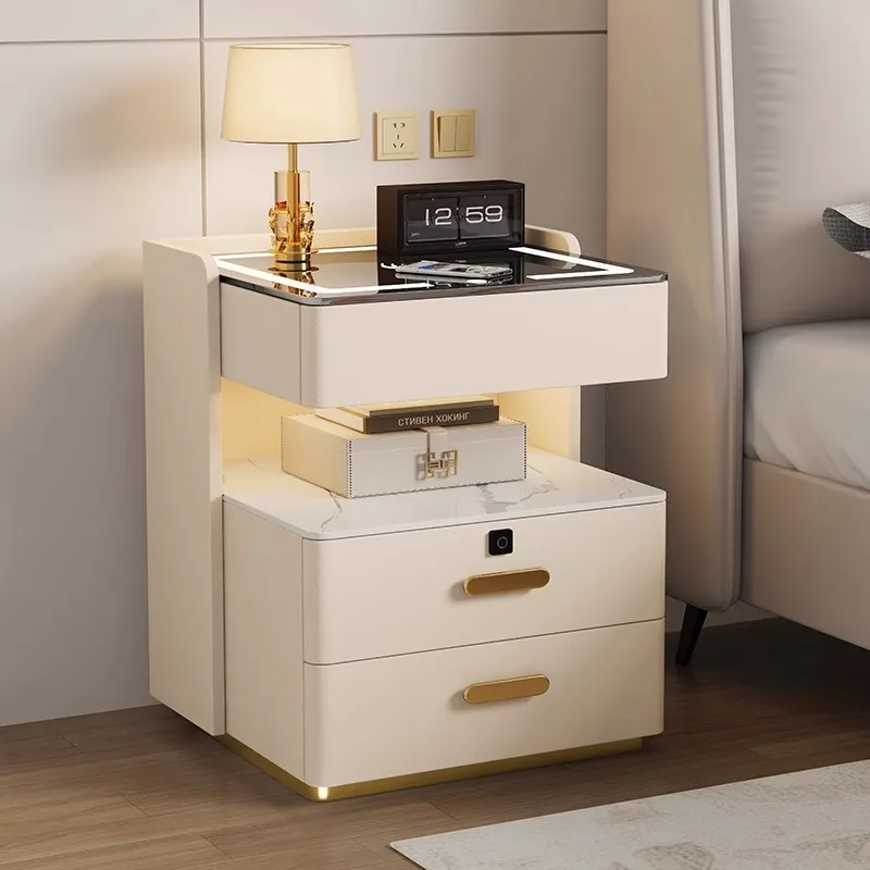Smart Home Yourself - Mesas de cabeceira flutuantes organizadoras com