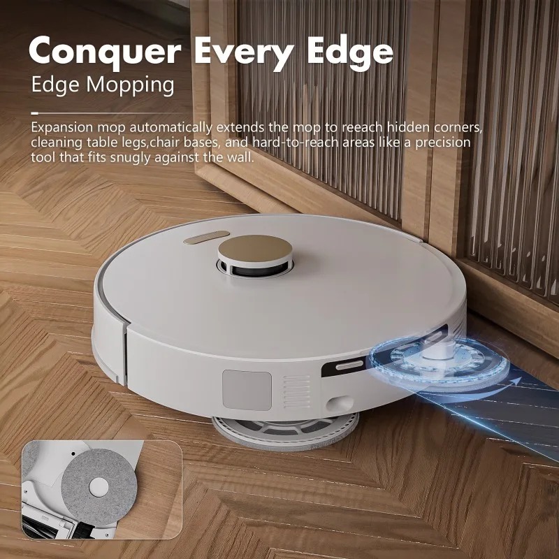 Smart Home Remote Control - Aspirador Robótico, Limpeza a Seco e