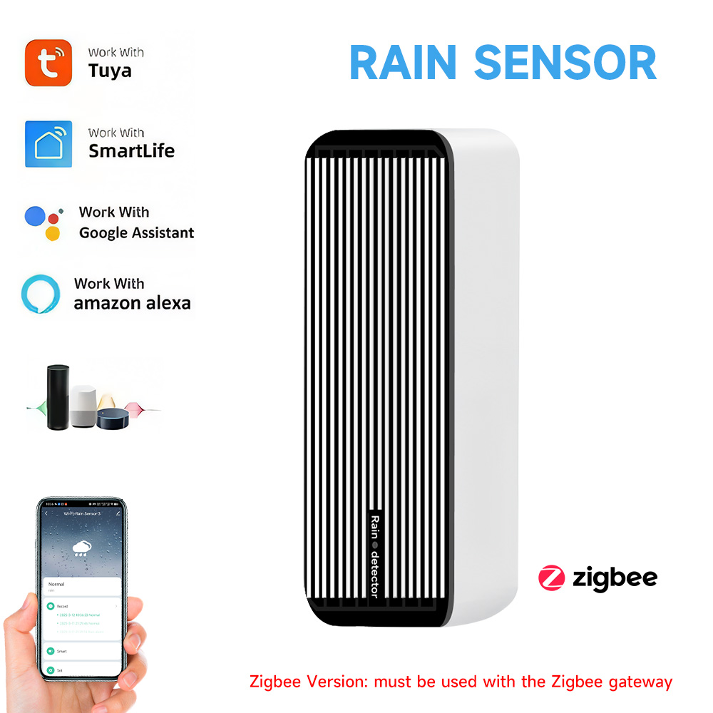 Smart Home Iot - Tuya zigbee sensor de chuva tuya