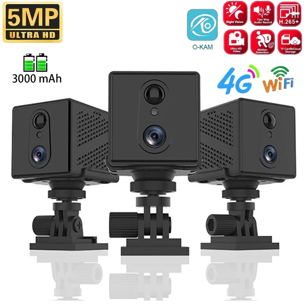 Smart Home Battery Camera Ezviz - Okam-mini câmera de segurança com cartão
