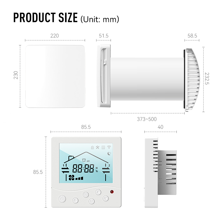 Smart Home Energy App - Ventilador de Recuperação de Calor com