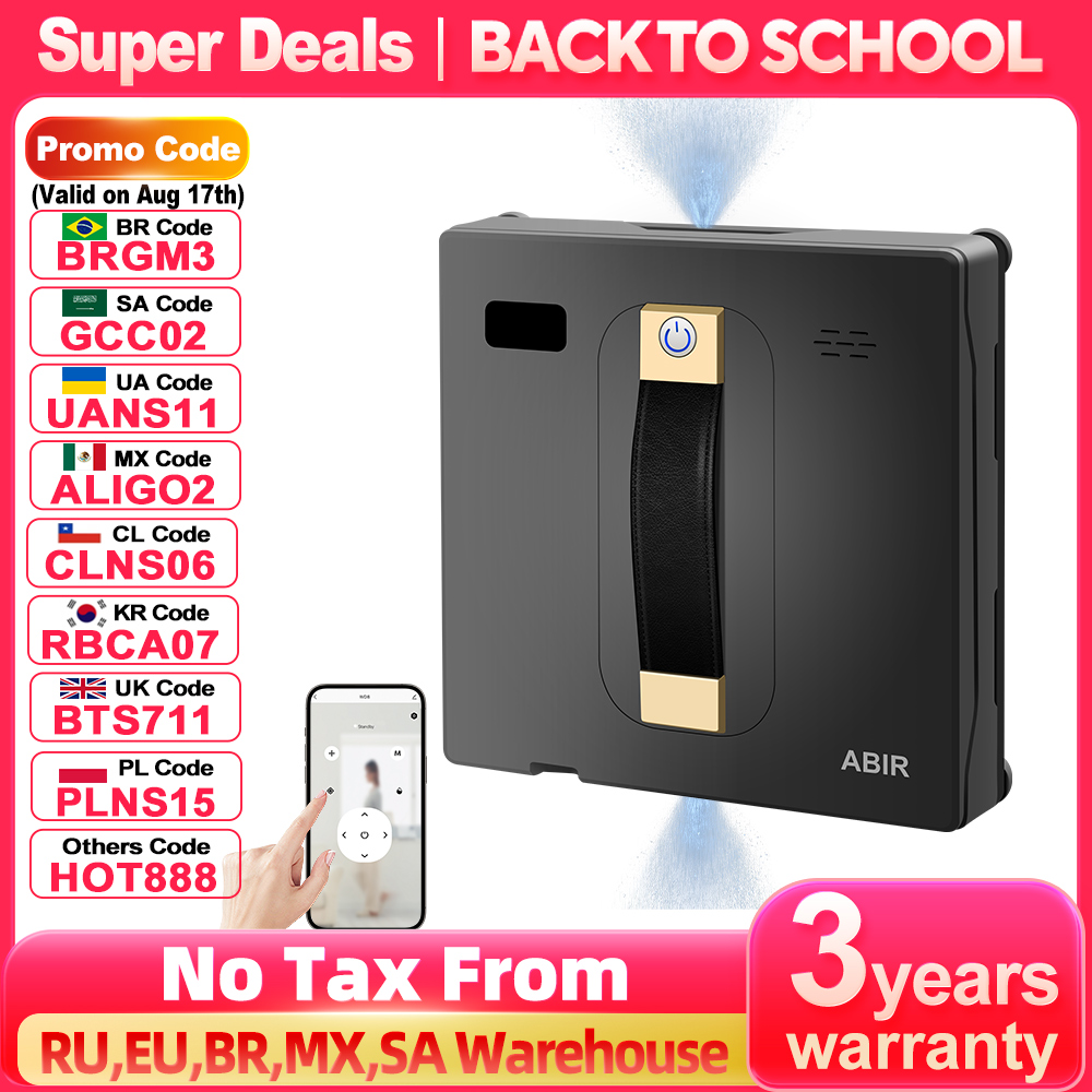 Smart Home For Windows - (Código promocional: BRD150)Robô Lavador de Janelas