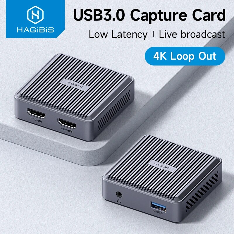 Smart Home Tablet - Hagibis 4k hdmi-placa de captura de