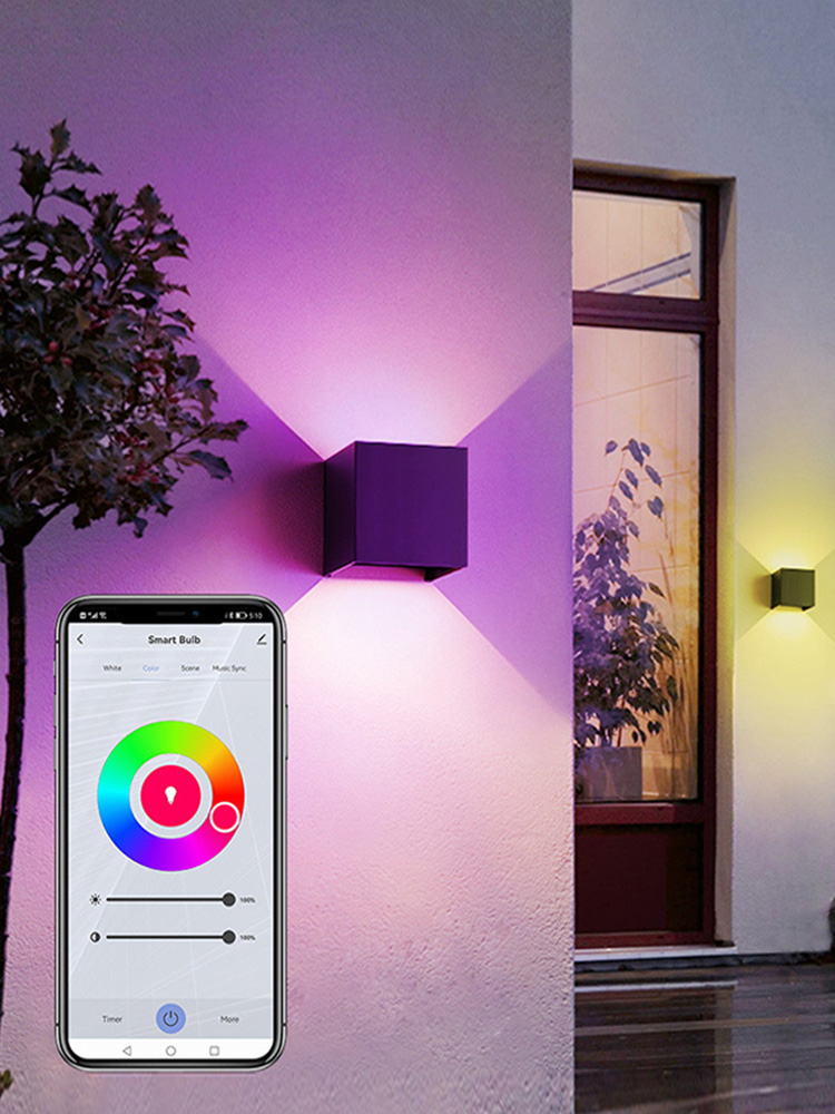 Smart Home Interior - Tuya Smart WiFi LED Cube Lâmpada