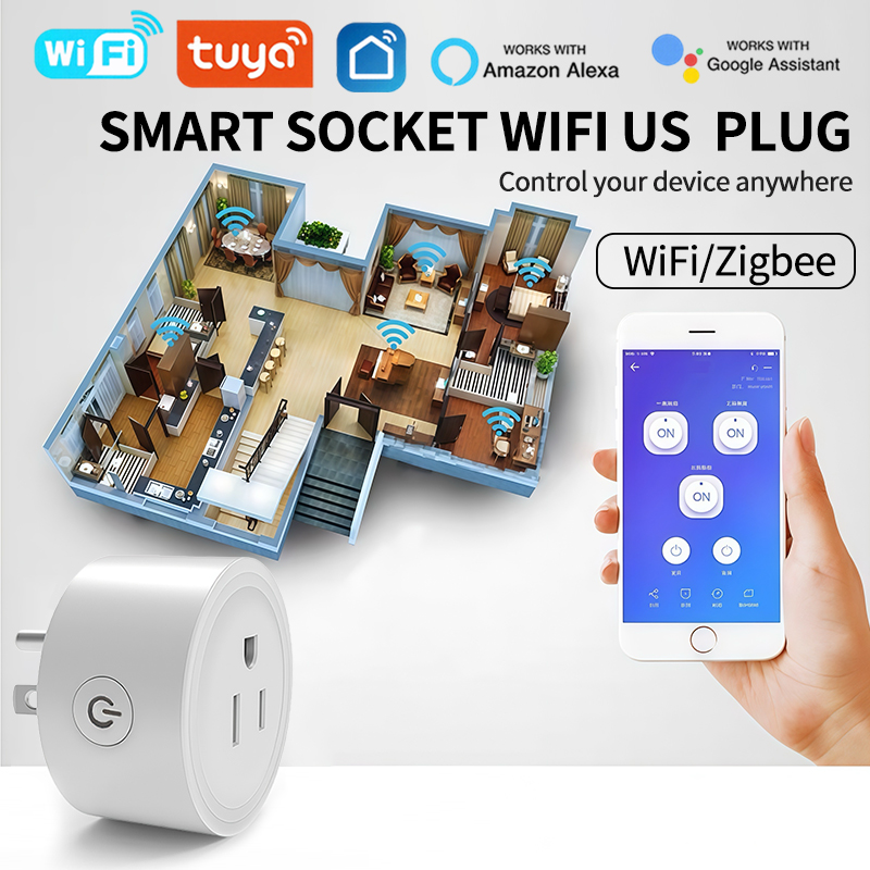 Smart Home Energy App - Plugue inteligente wi-fi com monitoramento de