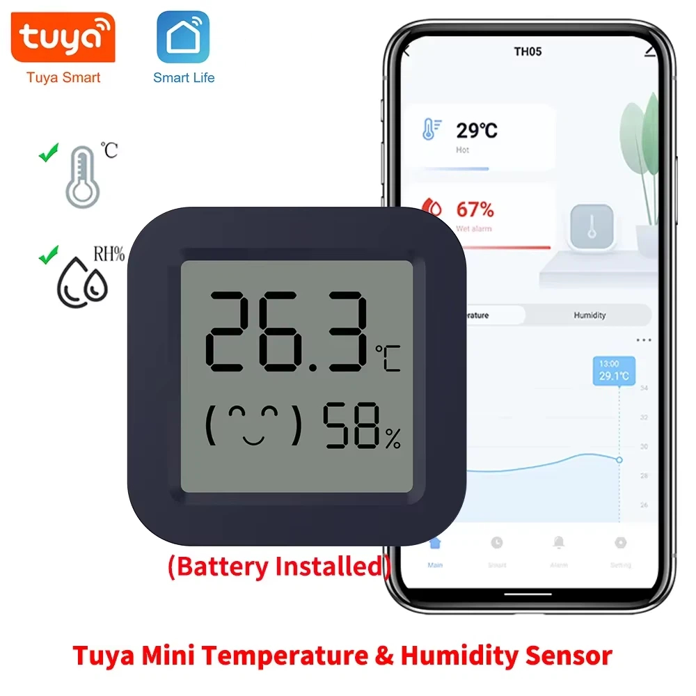 Smart Home Design - Sensor de Temperatura e Umidade BT