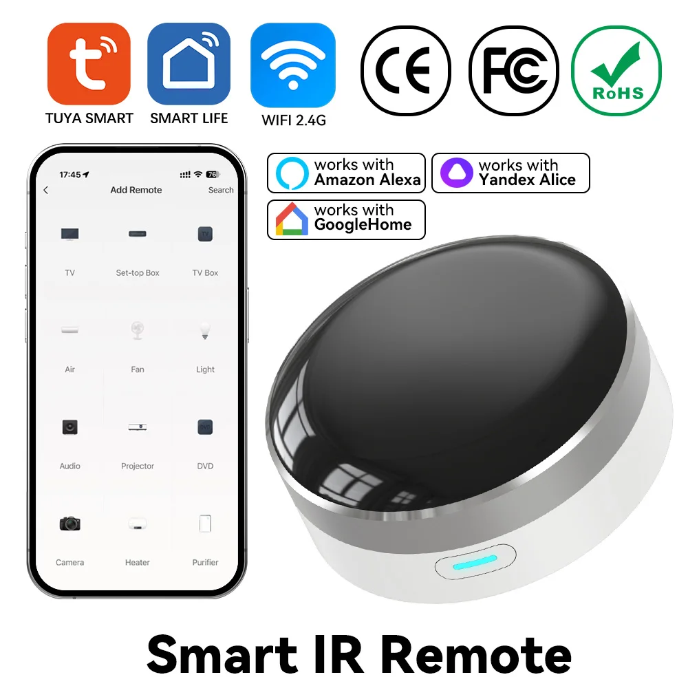 Smart Home Gira - YFK Controle Remoto Universal WiFi Smart