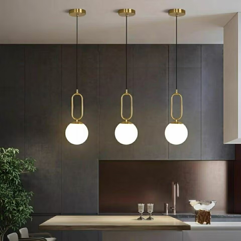 Smart Home Interior - Luminária pendente moderna para decoração de