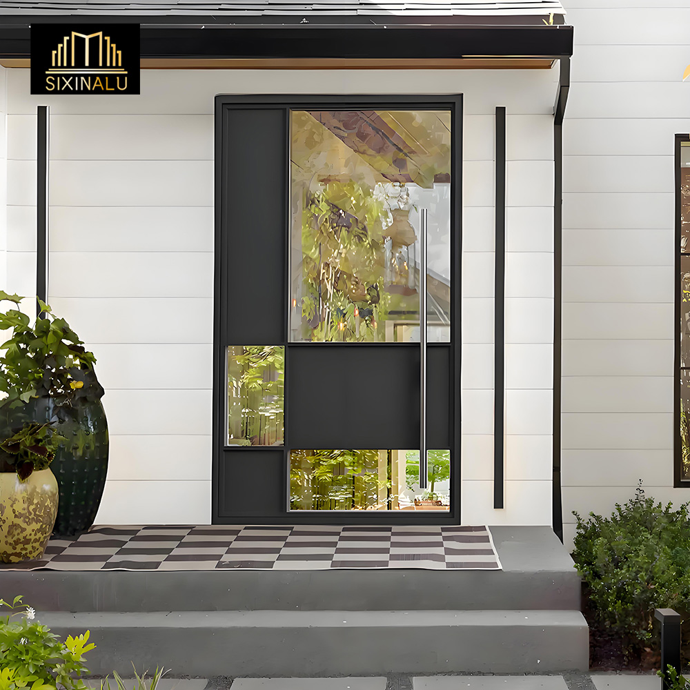 Smart Home Interior - Sixinalu porta pivô central de balanço