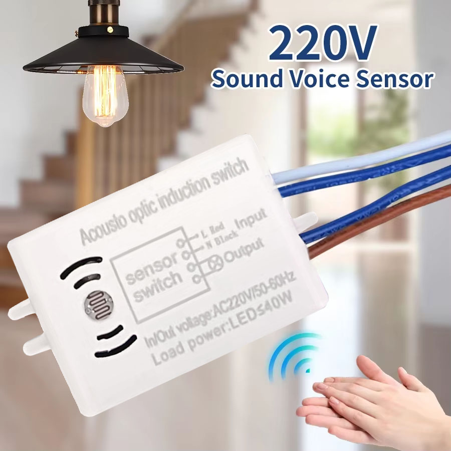 Interruptor de sensor de voz d - Smart Home Theater avaliação e preço