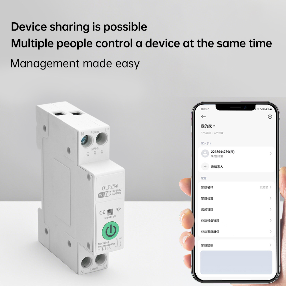 Interruptor disjuntor intelige - Smart Home Energy App avaliação e preço