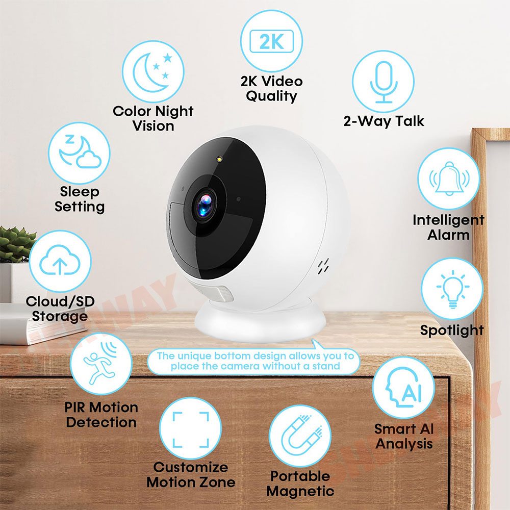 2k 5mp wifi câmera de seguranç - Smart Home Battery Camera Ezviz avaliação e preço