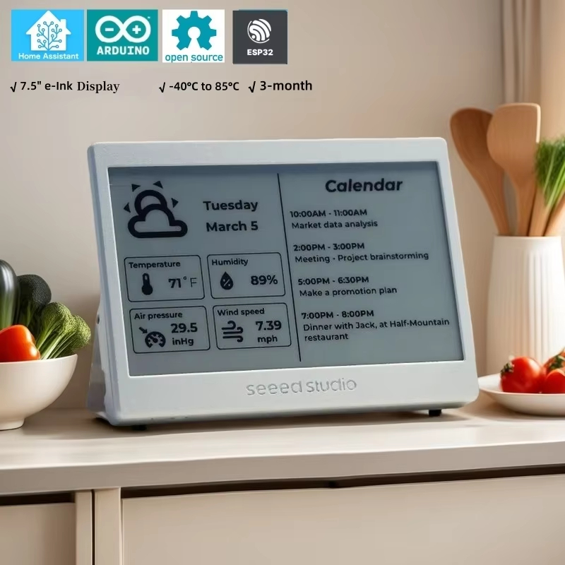 Painel ePaper XIAO ESP32 com T - Smart Home Arduino avaliação e preço