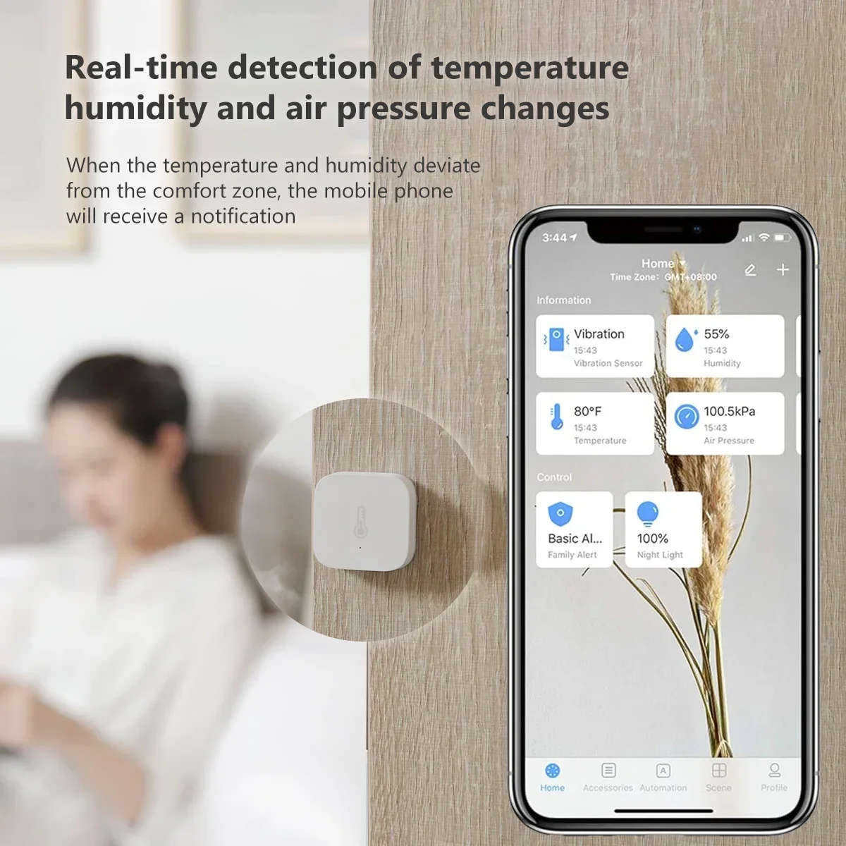 Sensor de Temperatura Aqara Zi - Smart Home For Windows avaliação e preço