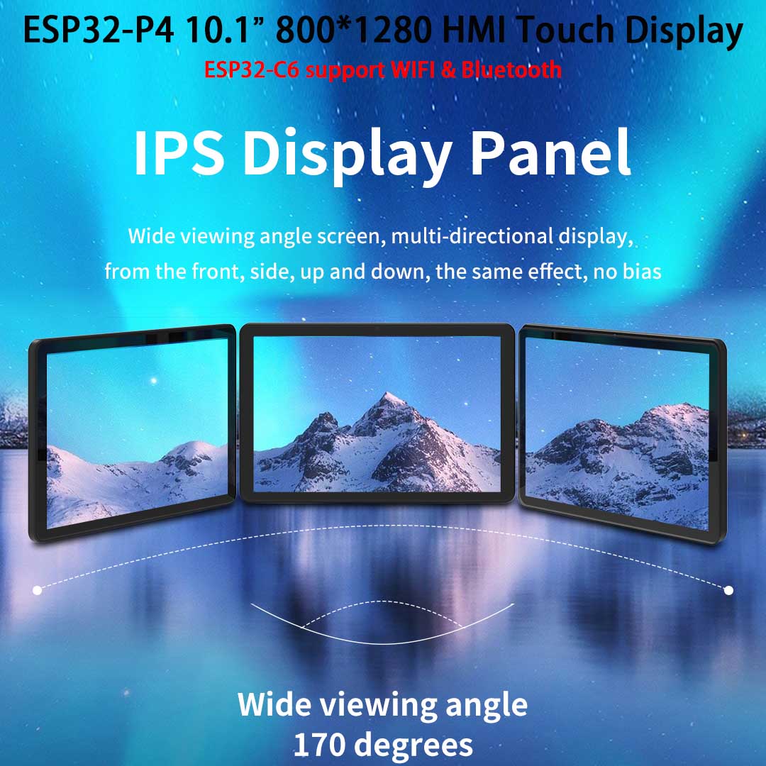 ESP32-P4 10.1 polegada 800*128 - Smart Home Arduino avaliação e preço