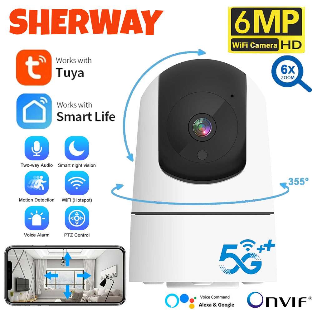 Câmera WiFi 6MP Tuya Smart Hom - Smart Home Battery Camera Ezviz avaliação e preço