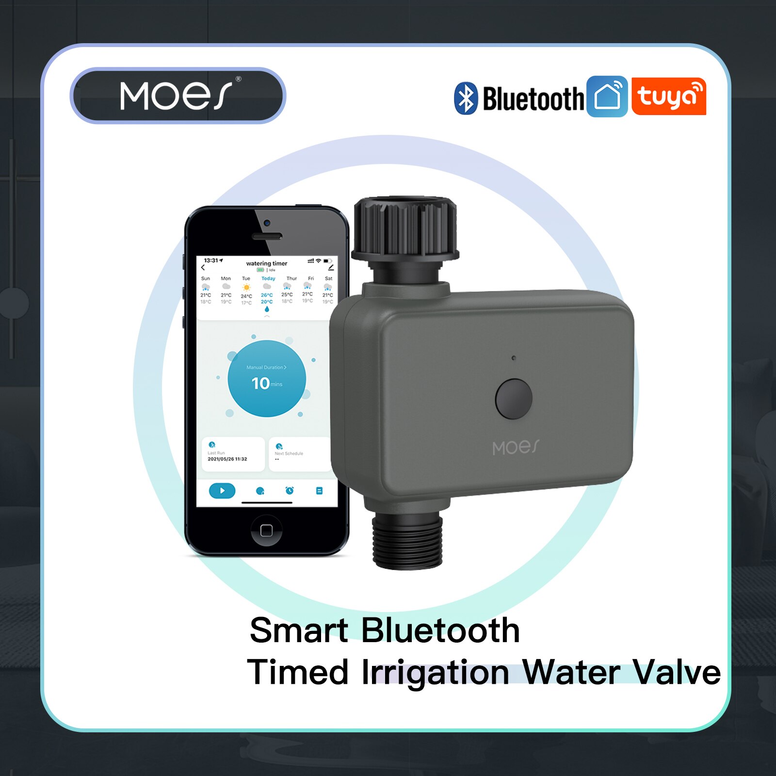 Moes Smart Tuya Bluetooth Wate - Smart Home Iot avaliação e preço