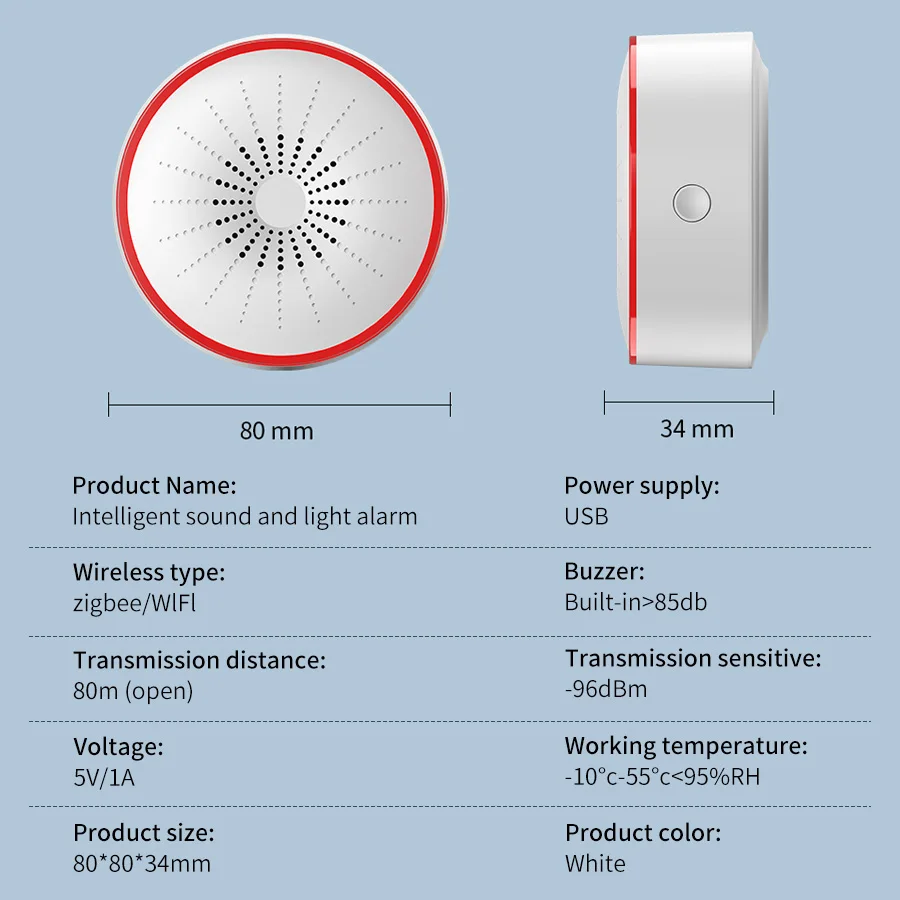 Sirene de Alarme Inteligente T - Smart Home Theater avaliação e preço