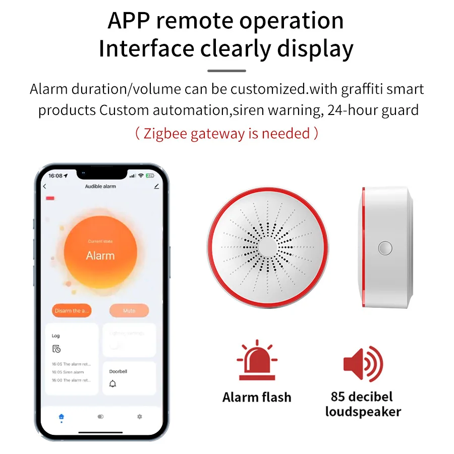 Sirene de Alarme Inteligente T - Smart Home Theater avaliação e preço