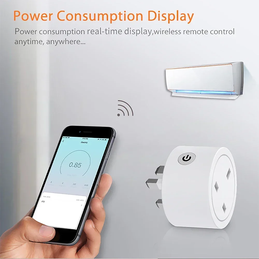 Tomada Inteligente Zigbee 16A  - Smart Home Energy App avaliação e preço