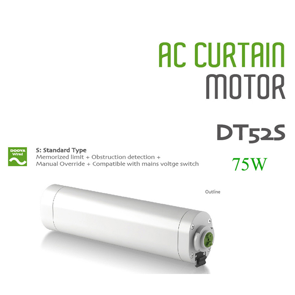 Dooya-motor de cortina elétric - Smart Home Fibaro avaliação e preço
