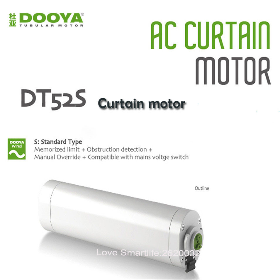 Dooya-motor de cortina elétric - Smart Home Fibaro avaliação e preço