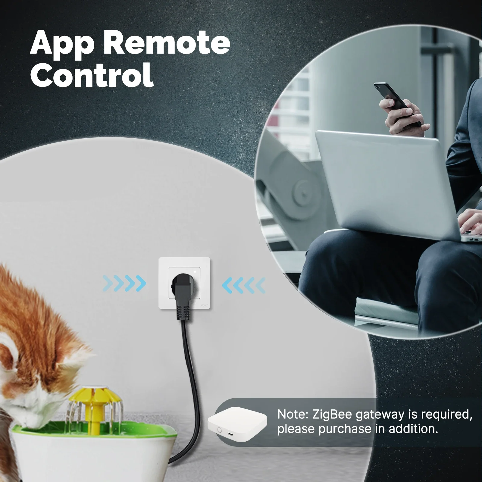 MOES Tuya ZigBee Tomada Inteli - Smart Home Energy App avaliação e preço