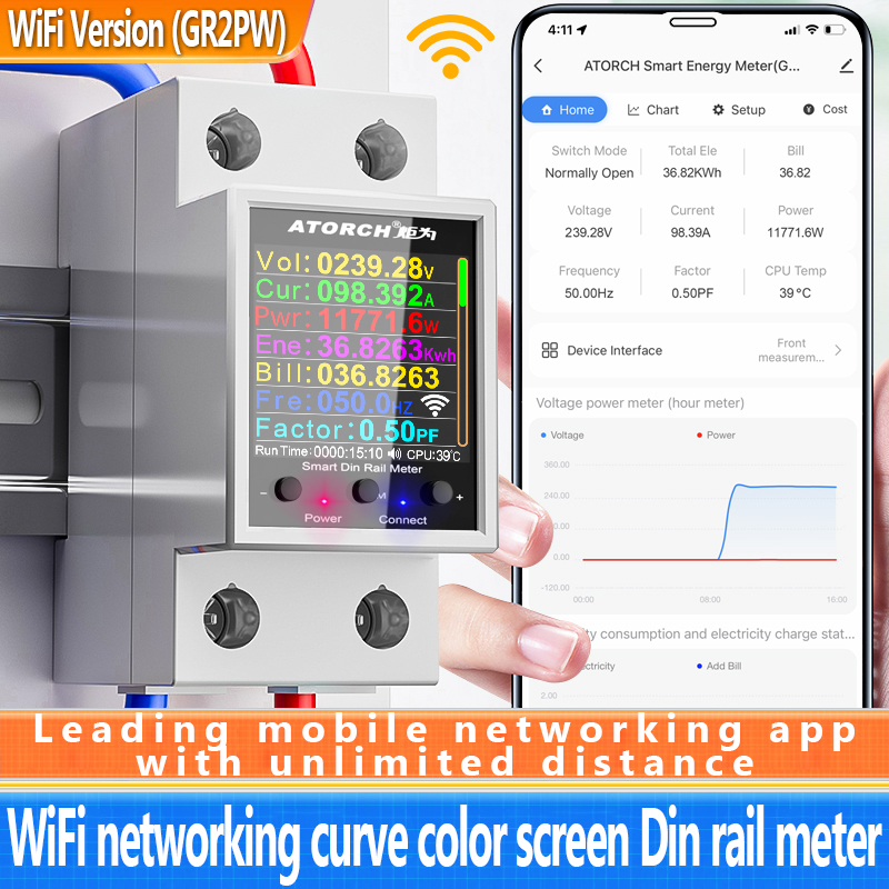 ‌ Gr2pws tuya wifi inteligente - Smart Home Energy App avaliação e preço