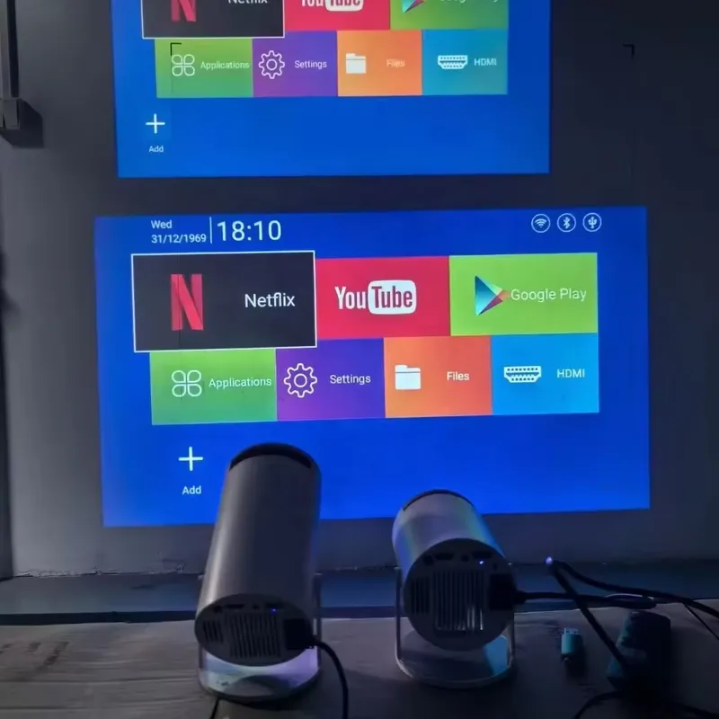 Último Projetor Inteligente HY - Smart Home Theater avaliação e preço