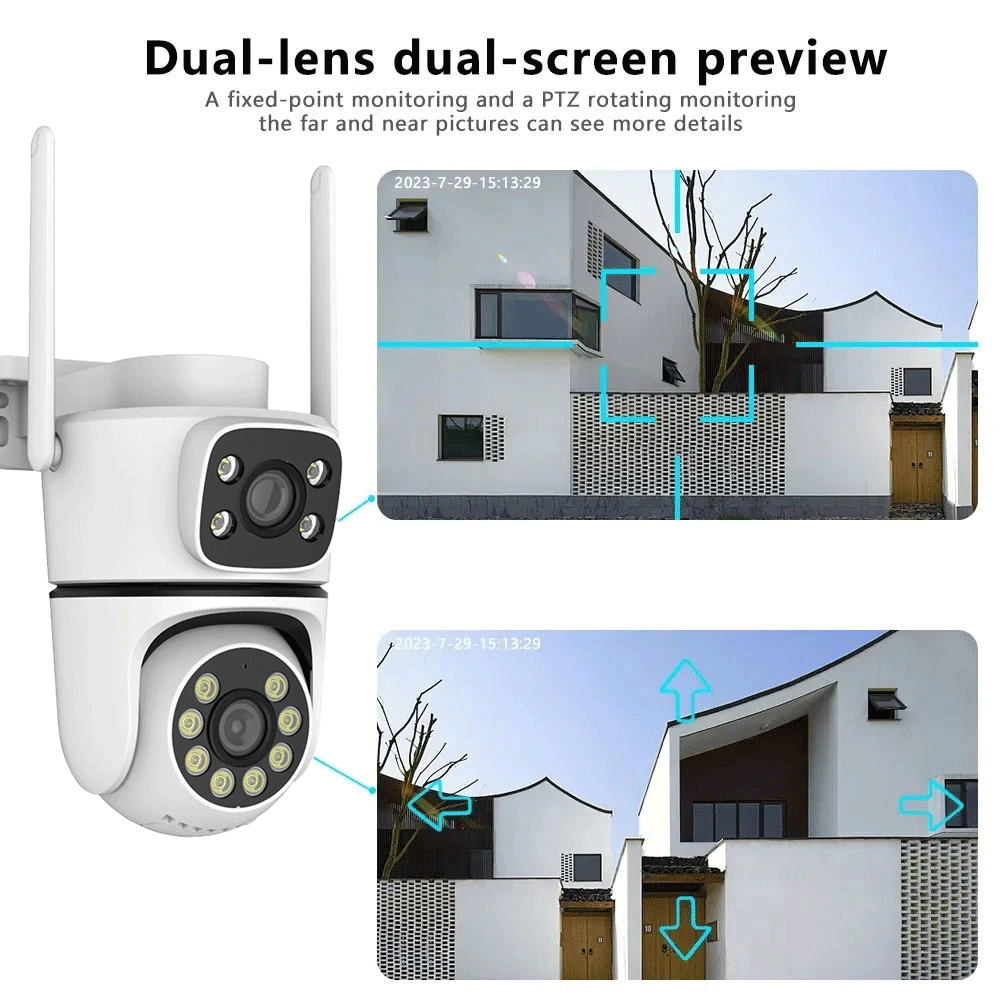 10mp tuya 5g wifi câmera ptz 4 - Smart Home Battery Camera Ezviz avaliação e preço