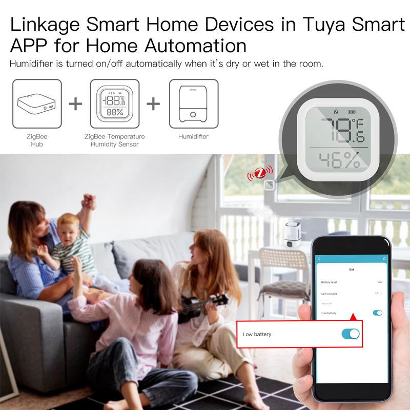 Sensor de temperatura e umidad - Smart Home Gira avaliação e preço