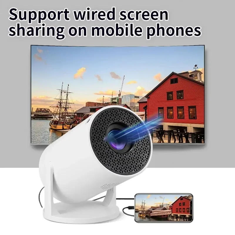 Novo Projetor Portátil HY200 4 - Smart Home Theater avaliação e preço