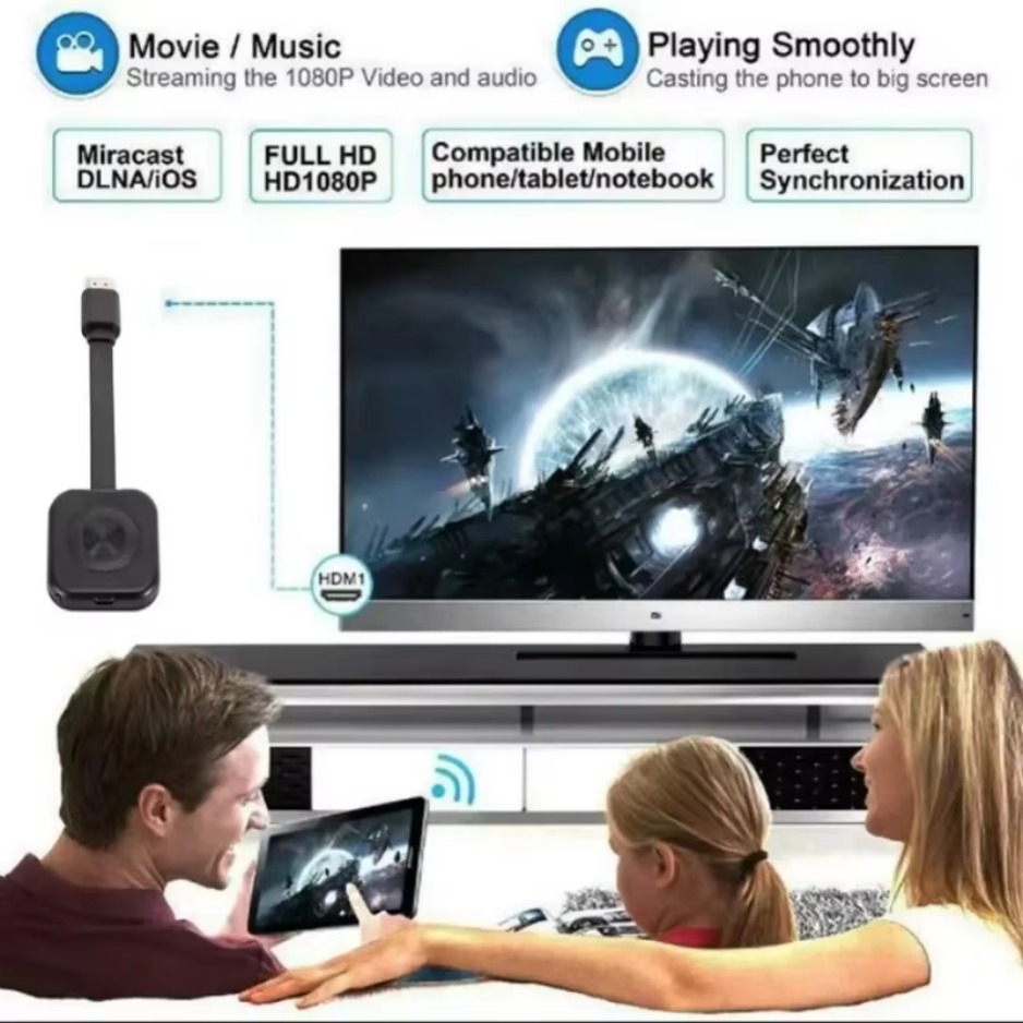 ‌ Receptor WiFi Áudio Vídeo Tr - Smart Home For Pc avaliação e preço