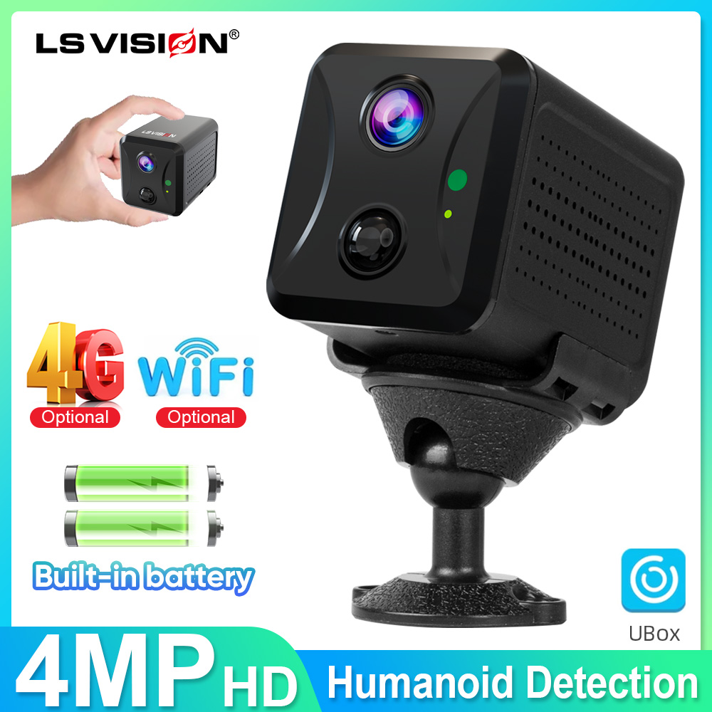 LS VISION Mini Câmera 4G Sim C - Smart Home Battery Camera Ezviz avaliação e preço
