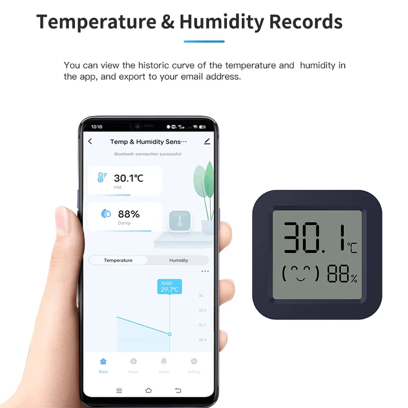 Sensor de Temperatura e Umidad - Smart Home Design avaliação e preço
